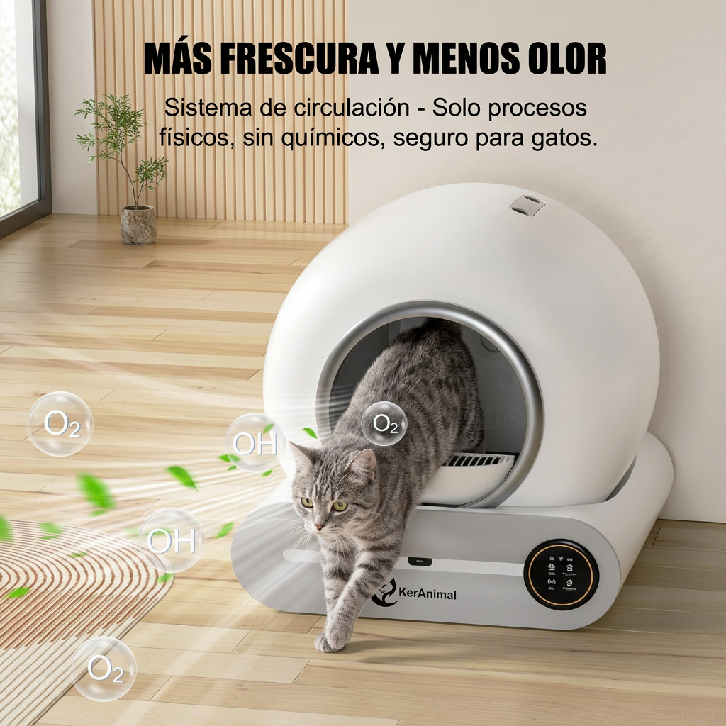 Automatische, selbstreinigende Katzentoilette | Kerabox Original