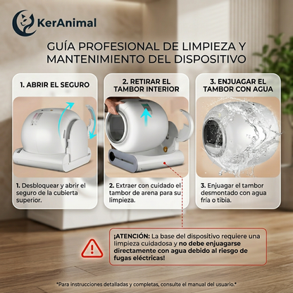 Automatische, selbstreinigende Katzentoilette | Kerabox Original