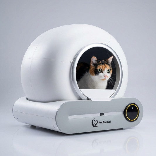 Bac à litière autonettoyant automatique pour chat | Kerabox Original